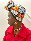 African Print Biola Head Wrap 4