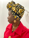 African Print Biola Head Wrap 3