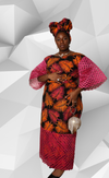 Olori Swarovski Embellished Wrapper and Buba Top