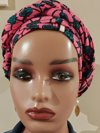 African Print Rima Ankara Head Wrap