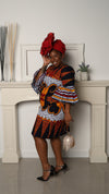 African Print Khady Royale Dress
