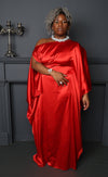 Cleopatra Red African Dress