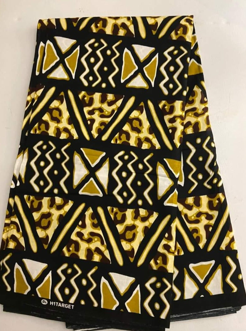 African Print Fabric Ankara 1